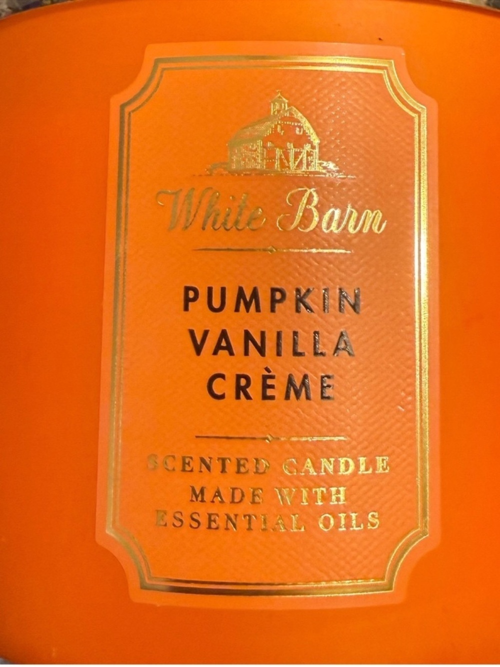 Pumpkin Vanilla Creme Candle - Picture 2 of 2